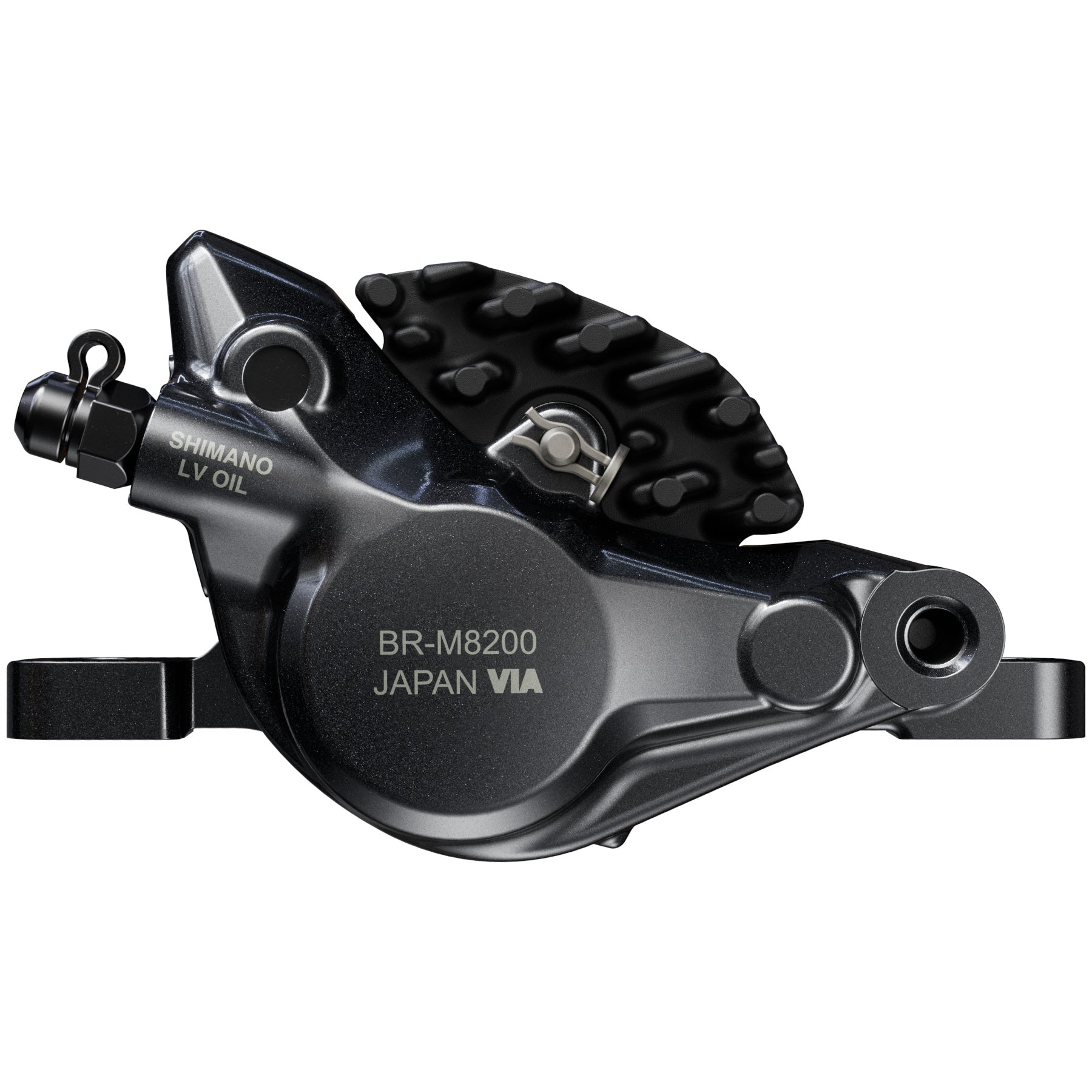 SHIMANO BR-M8200 Front Disc Brake XT Race BL-M8200 Left Lever w/ Metal Pad w/ Fin